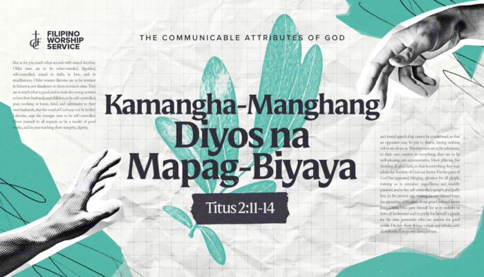 The Grace of God_Filipino Slide