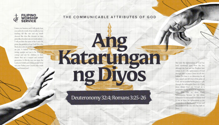 The Justice of God_Filipino Slide