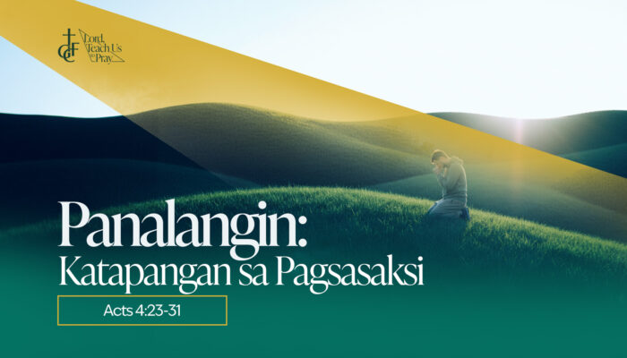 Lord Teach Us to Pray_Fil_Slide